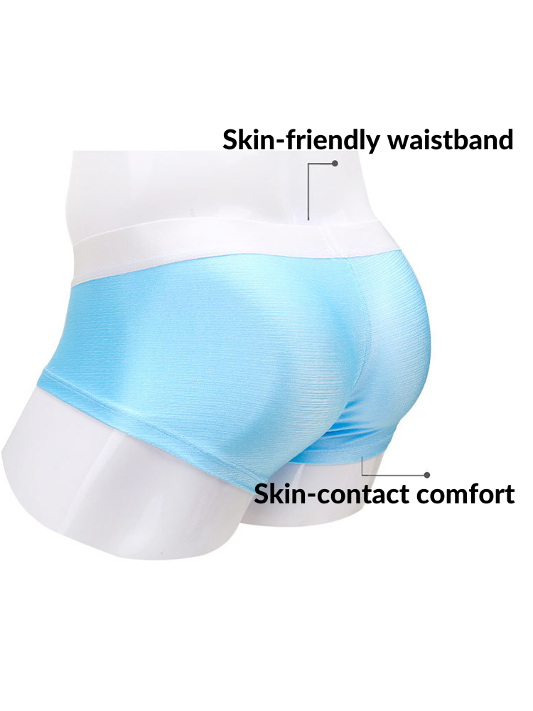 2 Pack Men's Contoured Pouch Sexy Trunks