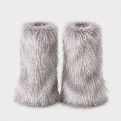 Fluffy Fantasy Leg Warmers