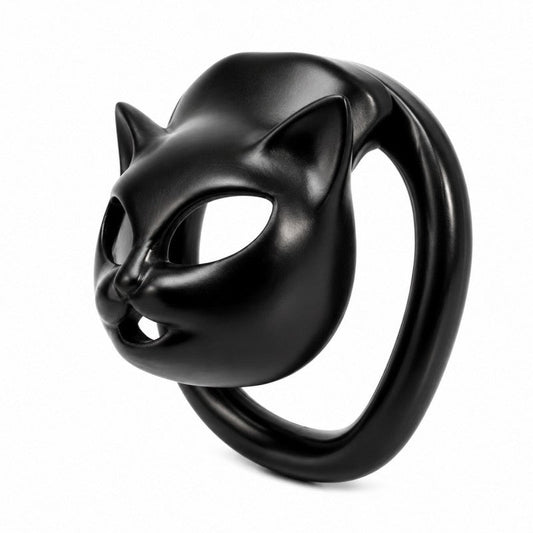 Cat Face Chastity Cage