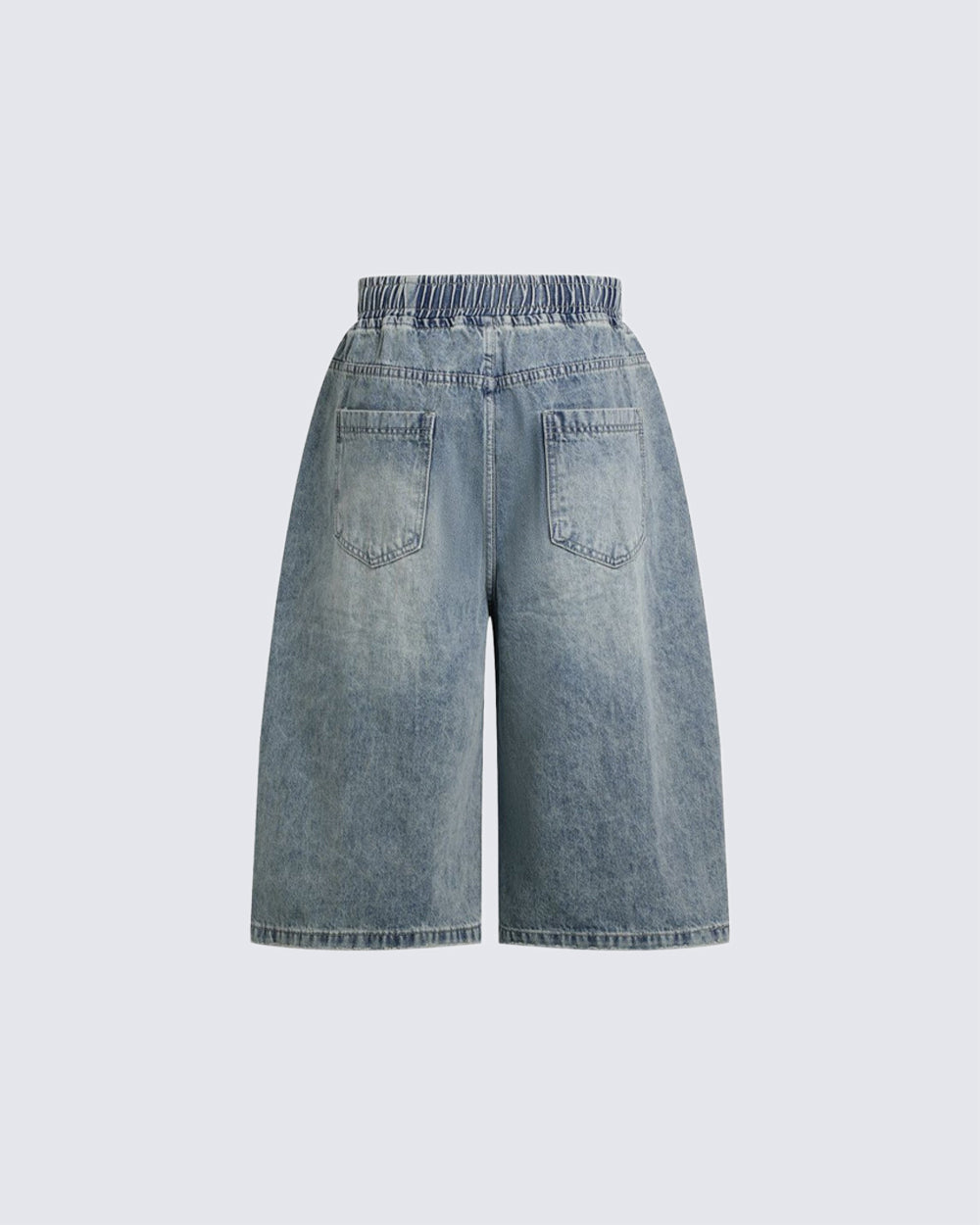 KIIKIO High Street Cloud Deconstructed Cropped Jeans