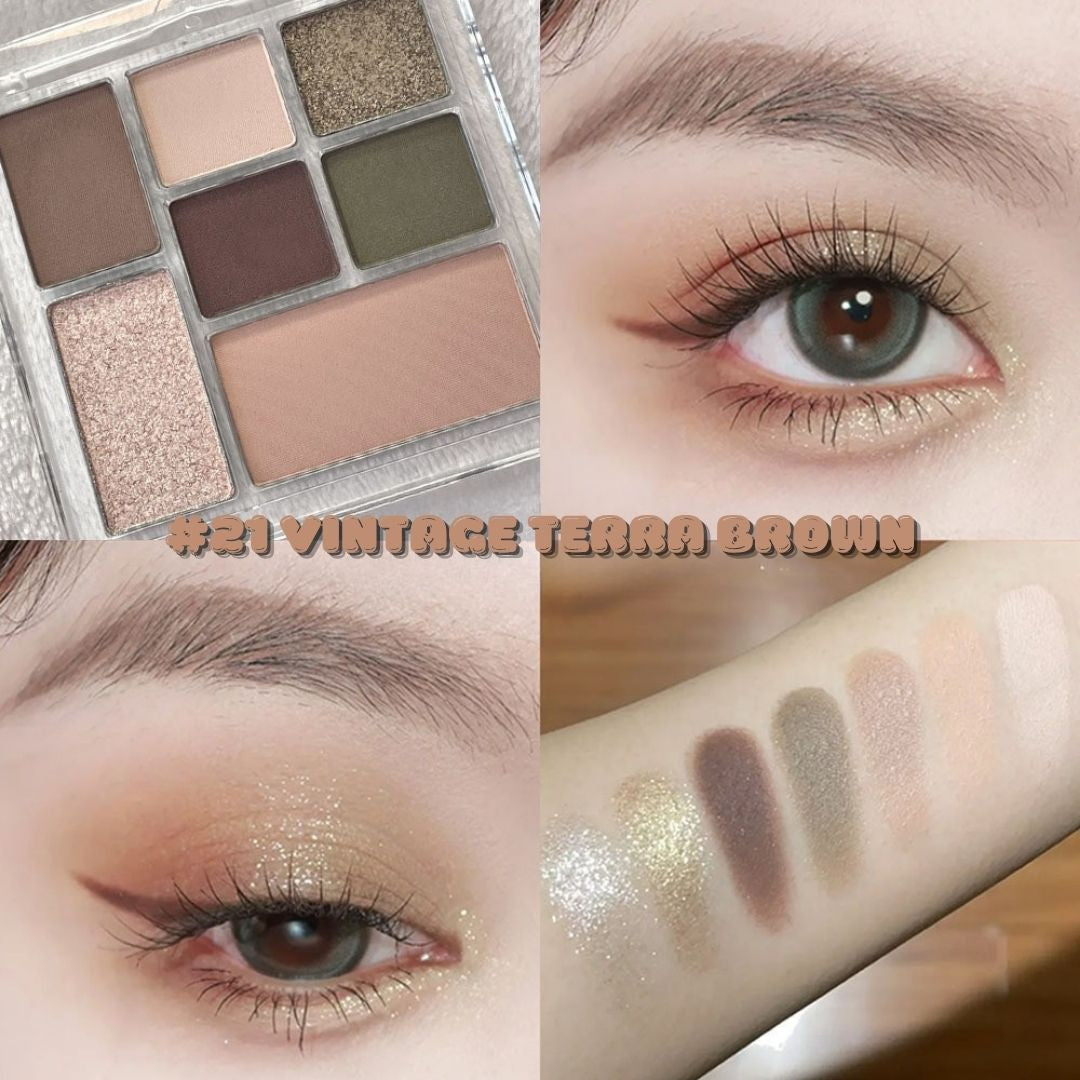 Neutral 7-Color Eyeshadow Palette