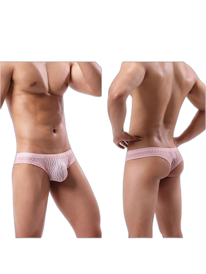 3-pack Men's Sexy Lace Thong