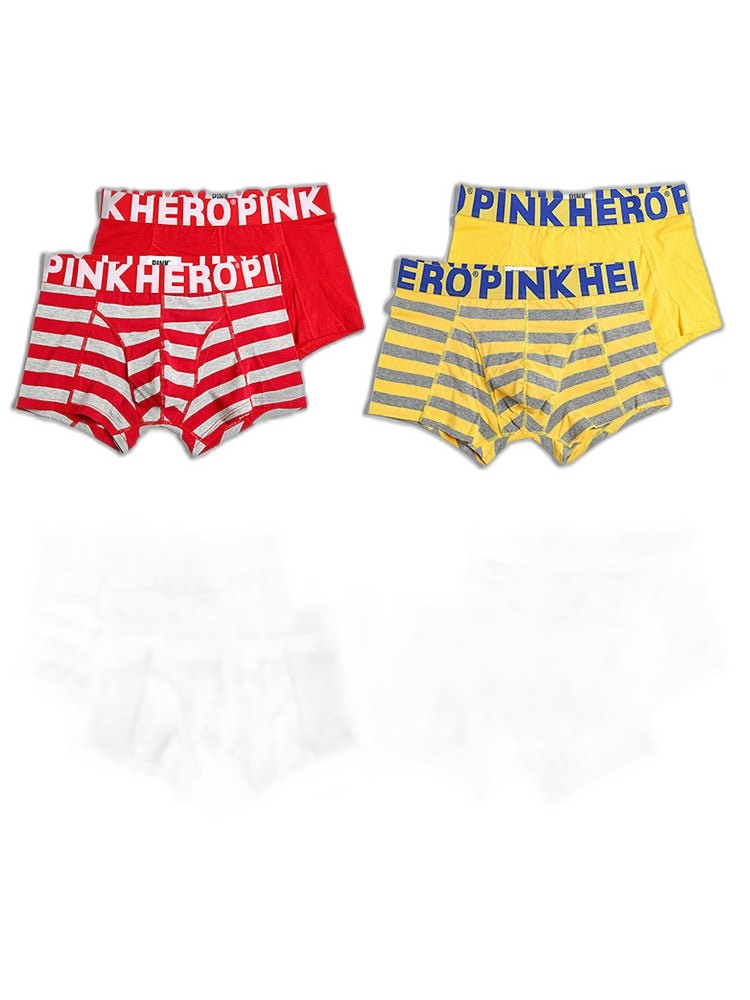 Men's Wide Belt Cotton Trunks