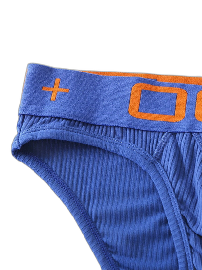 2 Pack Men's Hips Lifting Cotton Low-rise Briefs