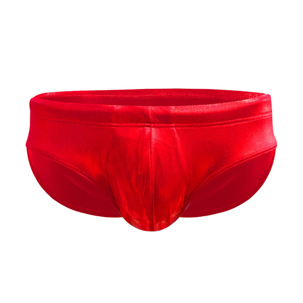 Men's Sexy Sequin Skinny Triangle Swim Briefs
