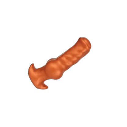ELITE Liquid Silicone Canine Milker Plug 7.1 Inch Gold