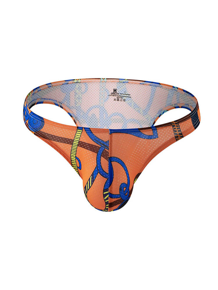 Men's Print Sexy Bikini Brief