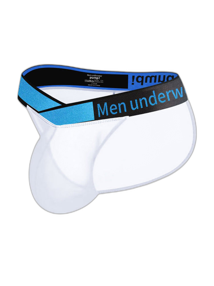 2 Pack Men's Ultra-Thin Semi-Transparent Sexy Sports Bikini