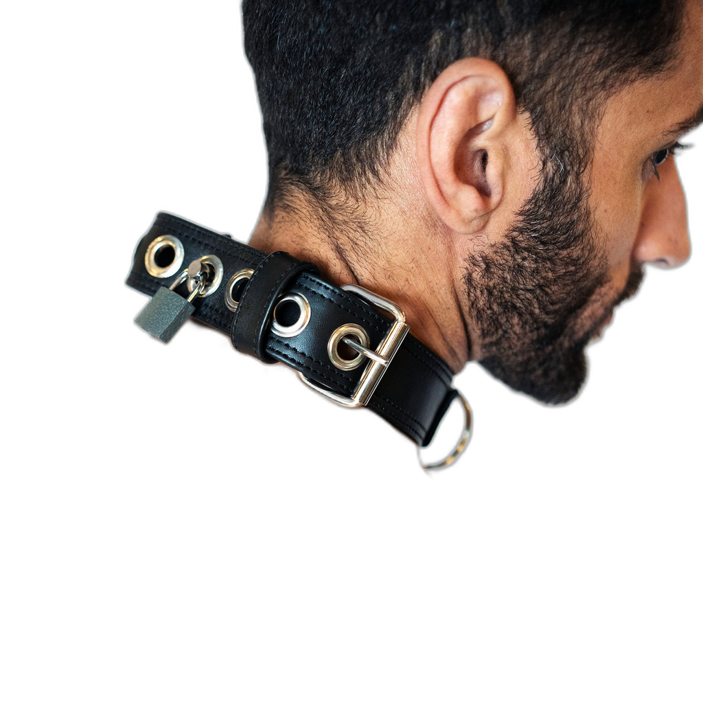 ruff GEAR Locking Bondage Collar