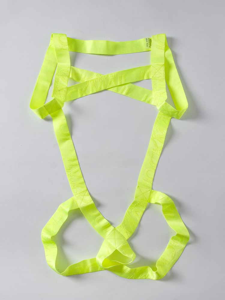 Men's Solid Sexy Hollow Ring Thong Bodysuit