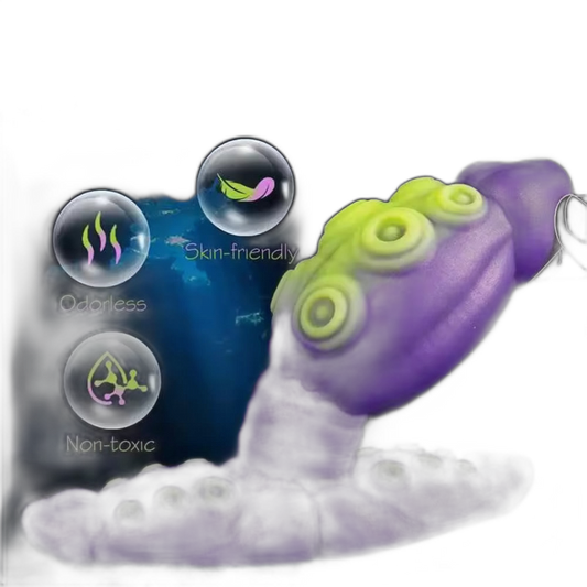 Marcus - 6 Inch Fantasy Tentacle Anal Plug - Silicone Monster Toy