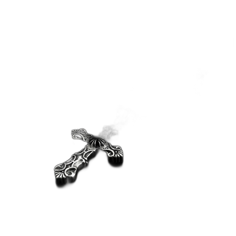 Barbed Cross Necklace