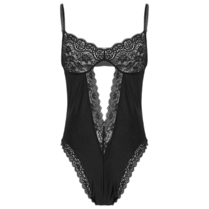 Lace Bodysuit Transparent Erotic Wear for Androgynes