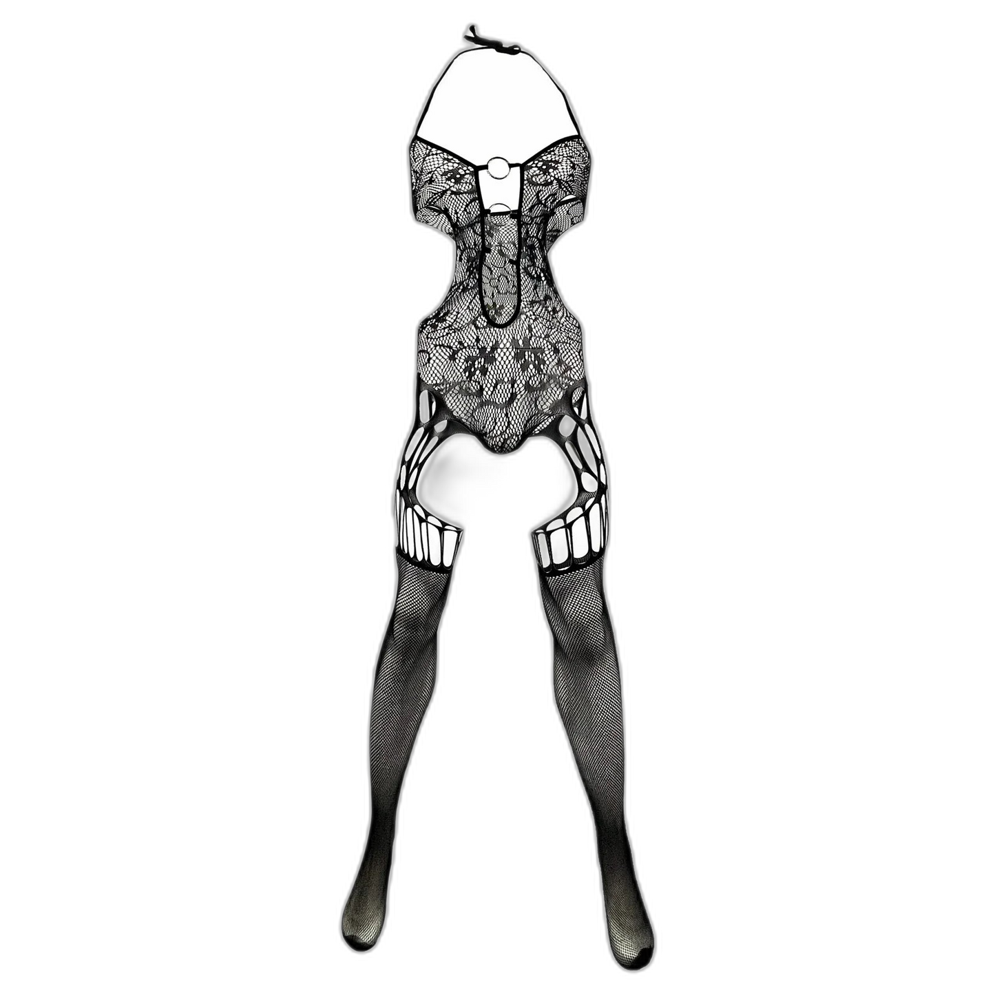 Siren Call Crossdressing Fishnet Bodysuit