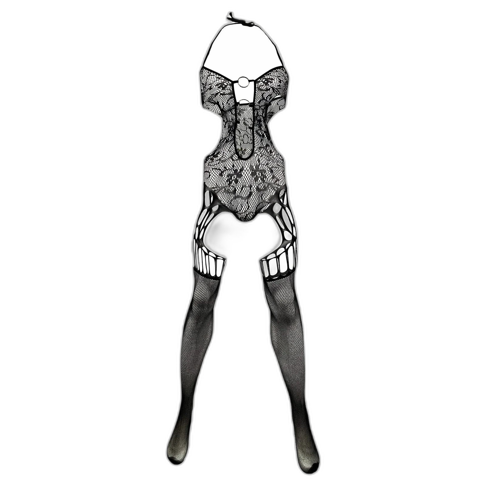 Siren Call Crossdressing Fishnet Bodysuit