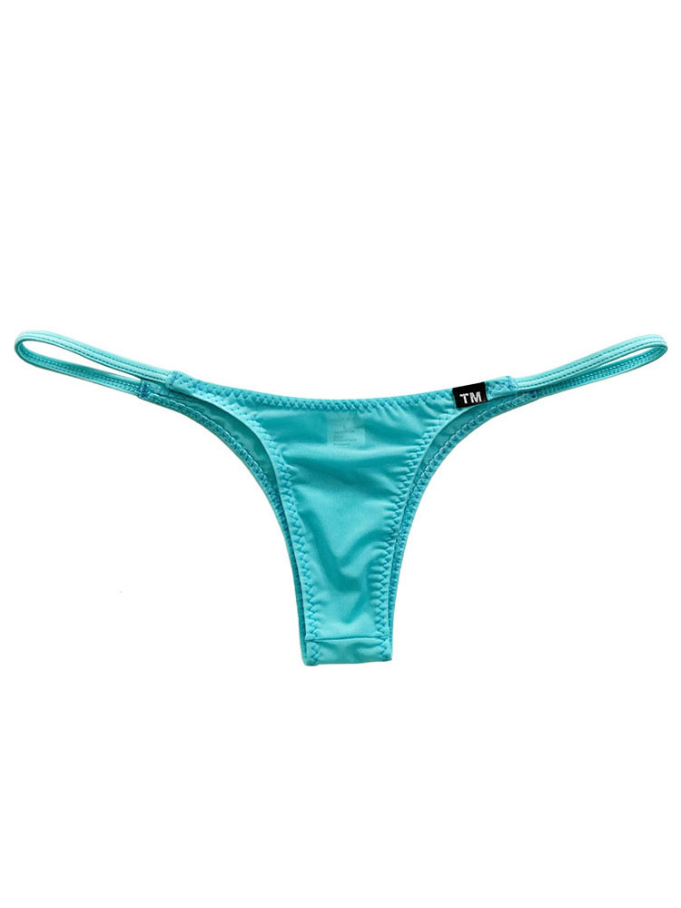 Men's Ice Silk Ultra Low Rise Thong
