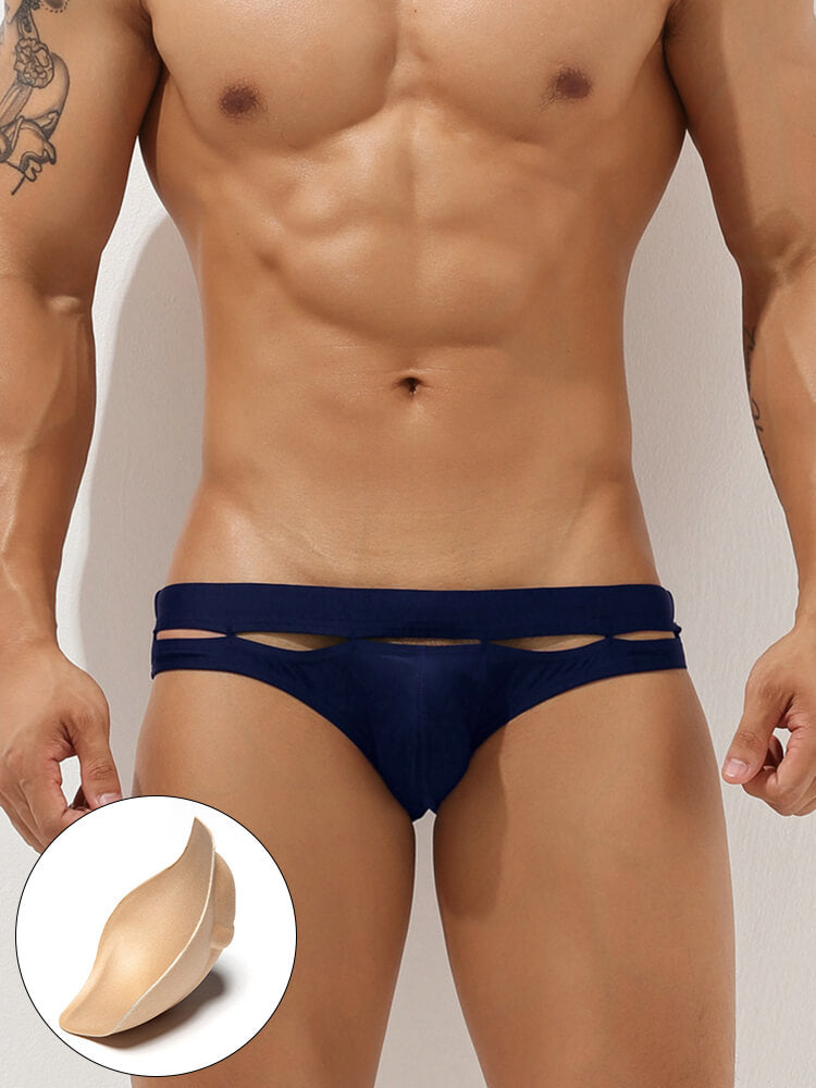 Cutout Fashion Sexy Swim Briefs