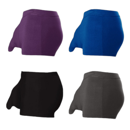 4 Pack Modal Separate Pouch Men's Underwear