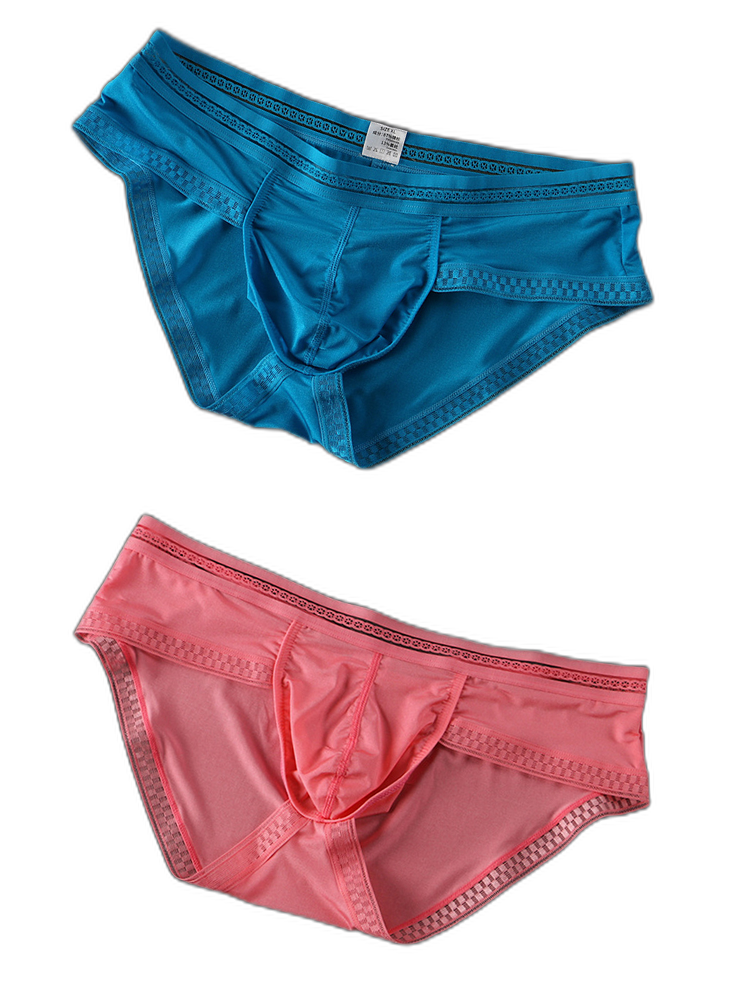 Men's Sexy Hollow Low-rise Briefs