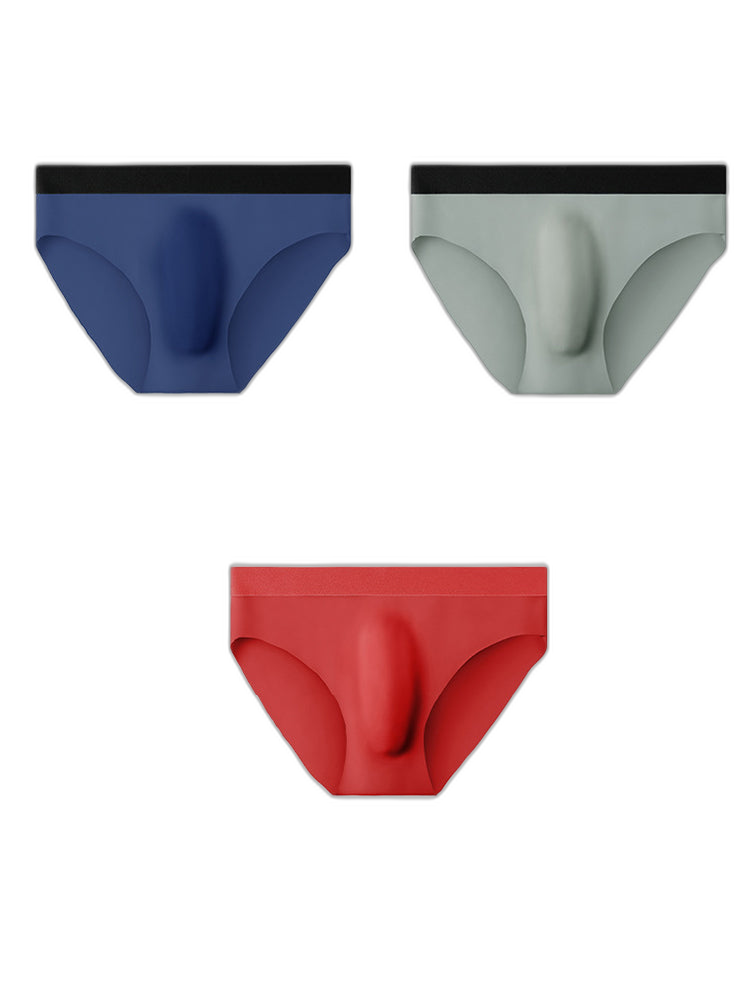 7 Pack Ball Support Seamless Men's Briefs