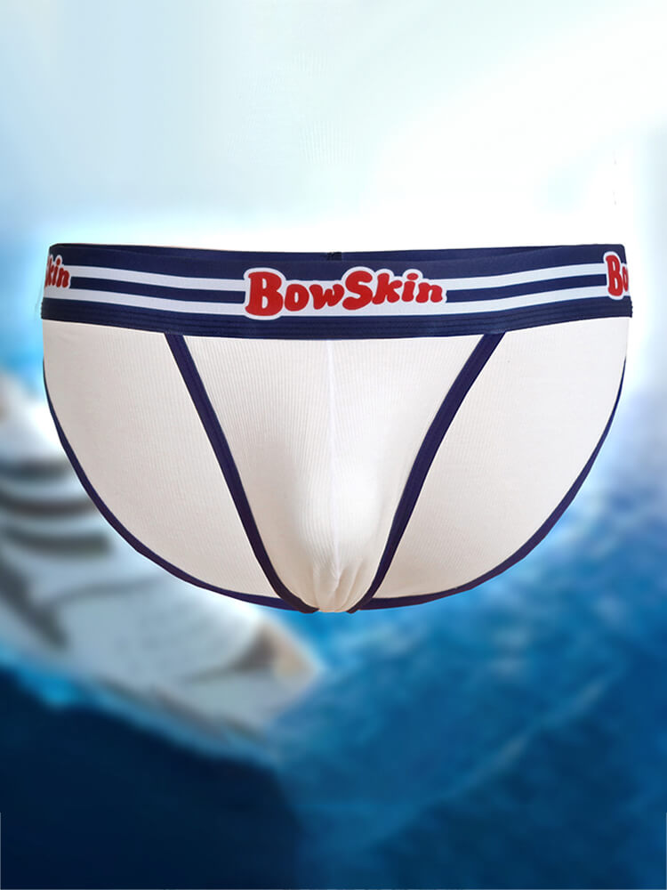 Men's Sexy Nautical-Style Modal Briefs