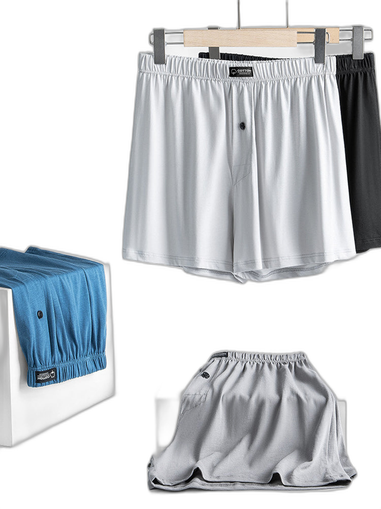 Water Soft Tencel Cotton Comfortable and Breathable Men's Shorts