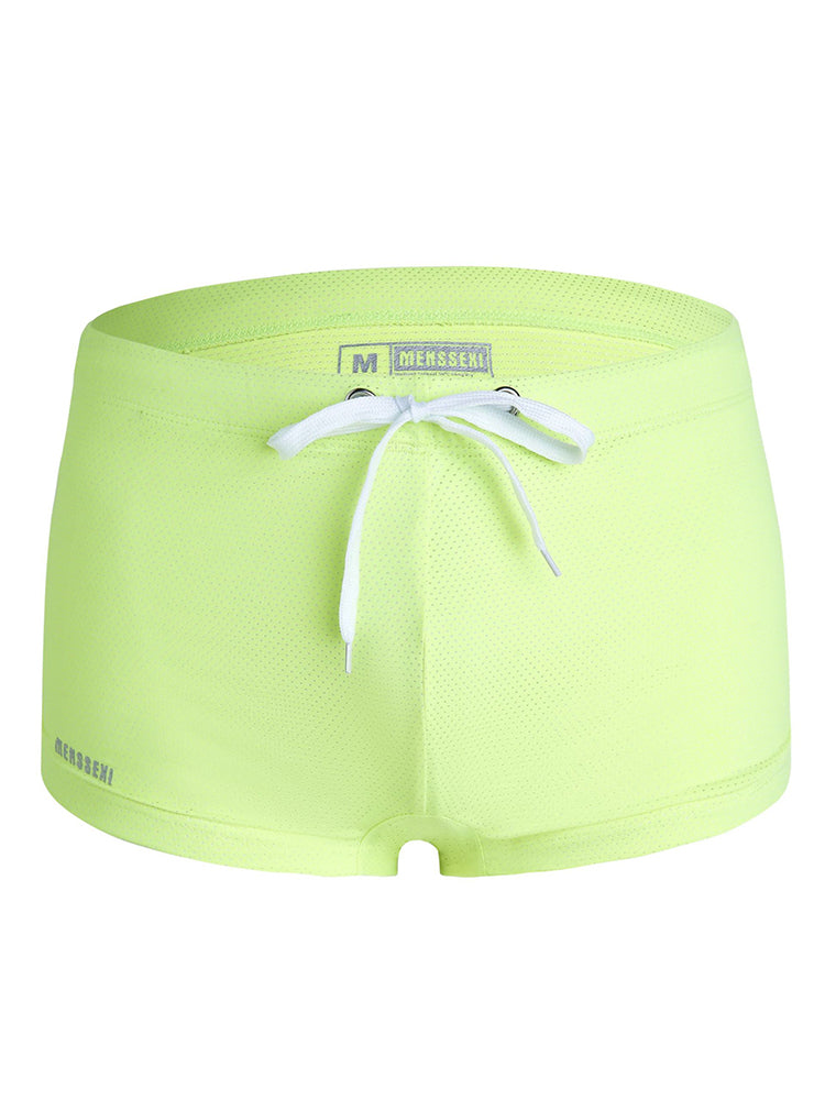 Men's Summer Boxer Swim Trunks