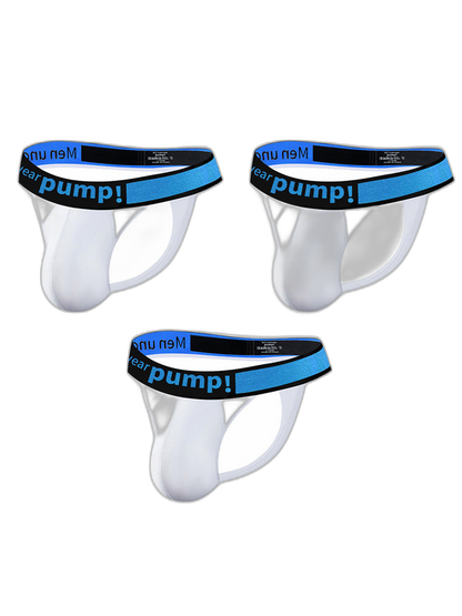 Men's Sexy Butt-Lifting Sporty U-Pouch Large Thong & Strings