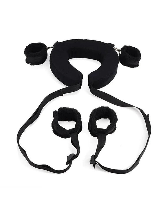 Erotic Restraint Bondage Pillow Leg-Split Strap