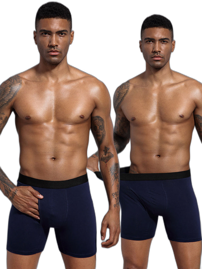 Multi-pack Men's Prevent Thighs Chafing Boxer Briefs