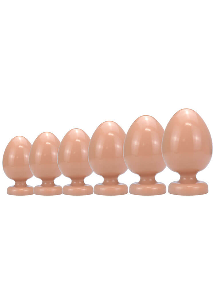 Round Head Silicone Suction Cup Anal Plug