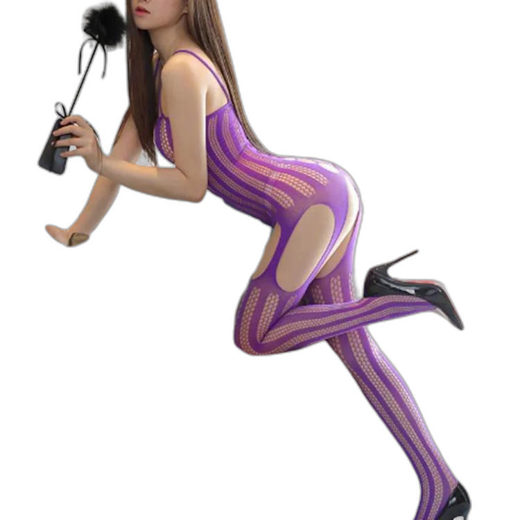 Fishnet Fantasy Suspender Stockings