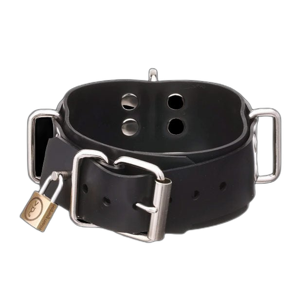 Vilain Garçon Heavy Rubber Dog Collar | Small