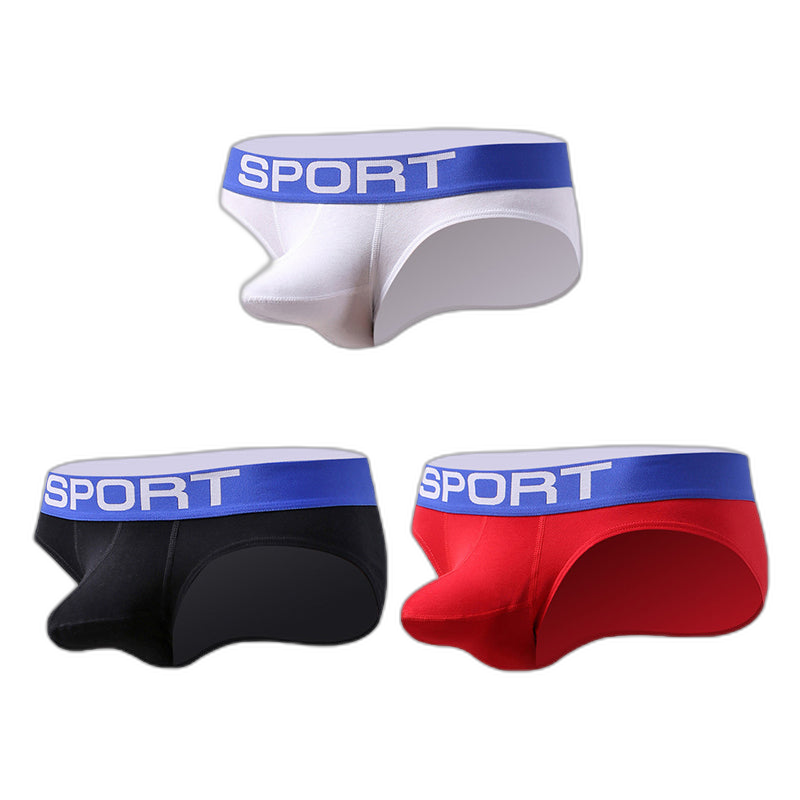 3 Pack Bulge Enhancing Support Men's Underwear
