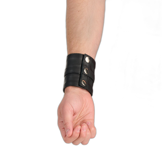 Prowler RED Leather Wrist Wallet Black