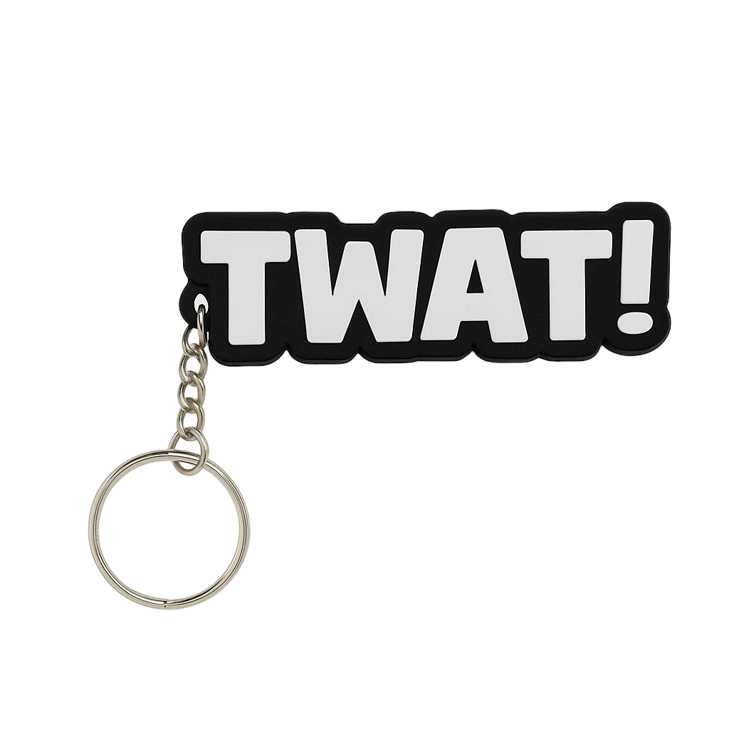 TWAT! Large Keychain