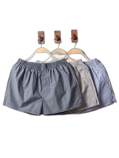 3 Pack Men's Cotton Loose Boxers