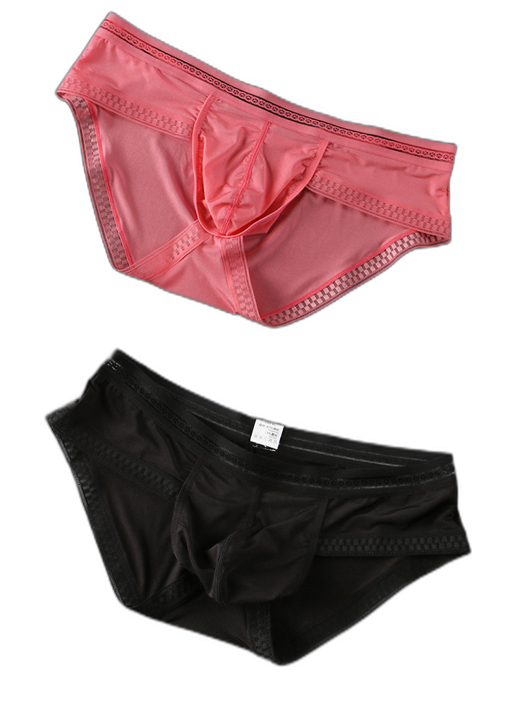 Men's Sexy Hollow Low-rise Briefs