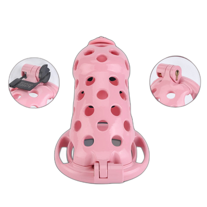 Ensnare - Cock Cage With Belt - 5 Colors & Sizes