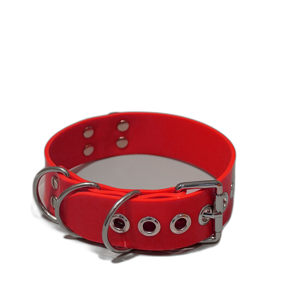 Multi-D Buckle Style Silicone Collar