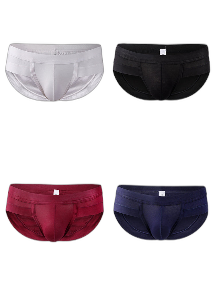 4 Pack Support U Convex Pouch Men's Underwear