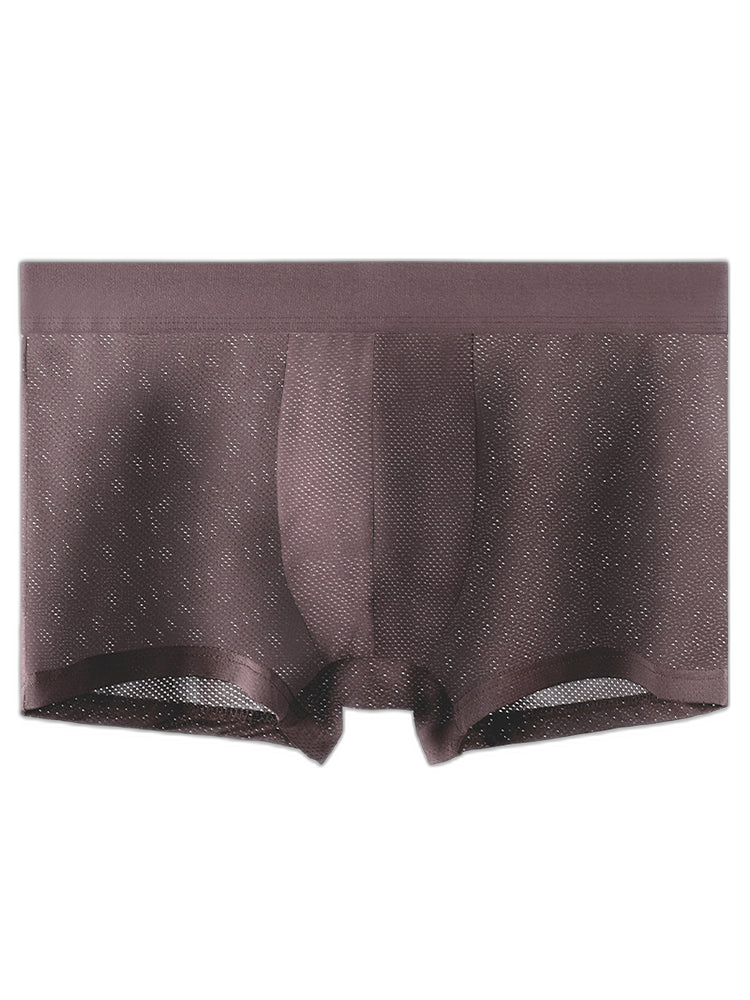 4 Pack Men's Thin Ultra Breathable Mesh Trunks