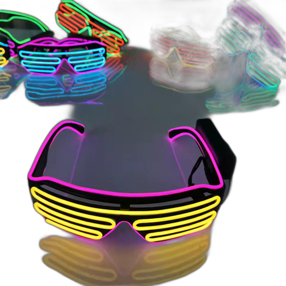 Neon Tube Glasses