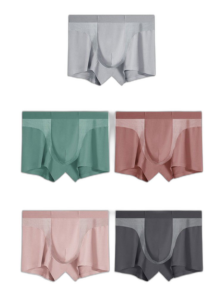 Men's Seamless Antibacterial Modal Trunk