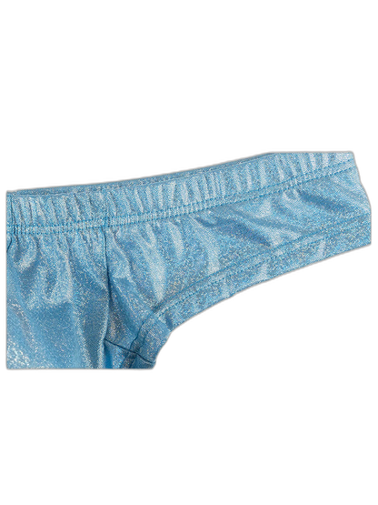 3 Pack Men's Sparkle Thongs in Solid Colors