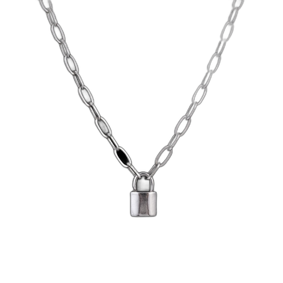 Paperclip Lock Necklace