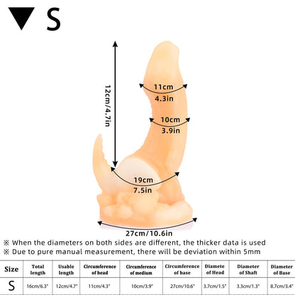 Nothosaur VELOX - Fantasy Dildo - Animal Dildo - Dragon Dildo
