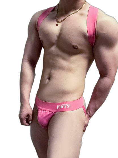Men's Athletic High-Elasticity Compression Activewear Shoulder Strap & Underwear