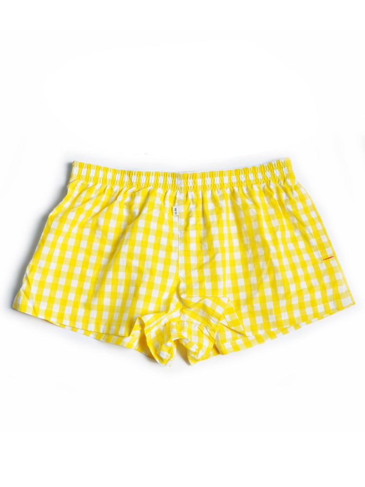 D.M Men's Fashion Low Waist Striped Cotton Home Shorts