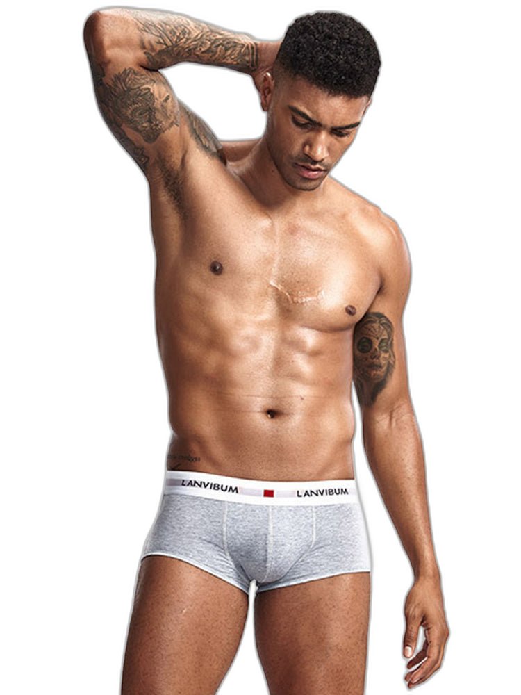 2 Pack Men's Breathable Big Pouch Trunks
